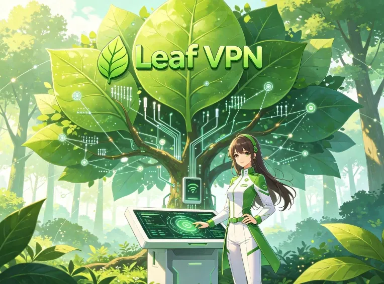 Leaf VPN 配图,本页为第三方整理页